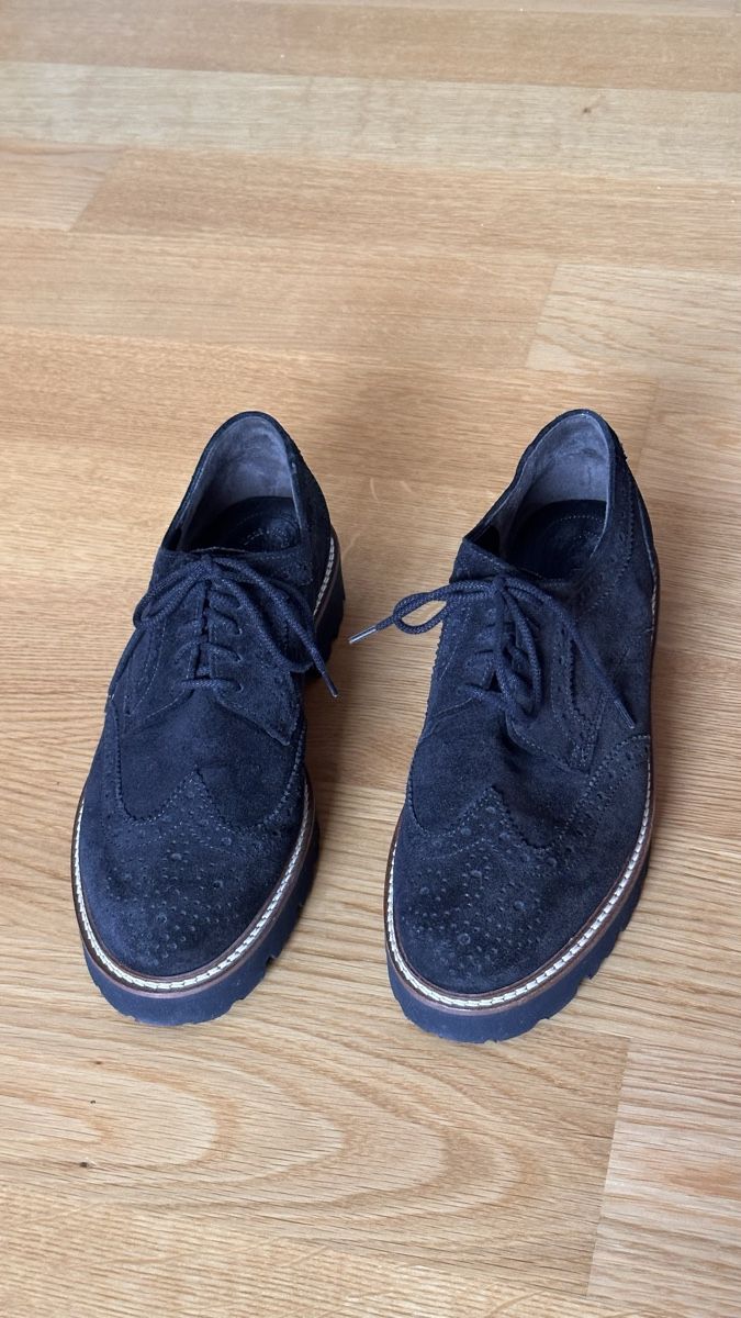 Scarpe da uomo: Gabor Schnürschuhe Wildleder  – Nuovo (secondo la descrizione) da Bern venduto da WiederWert