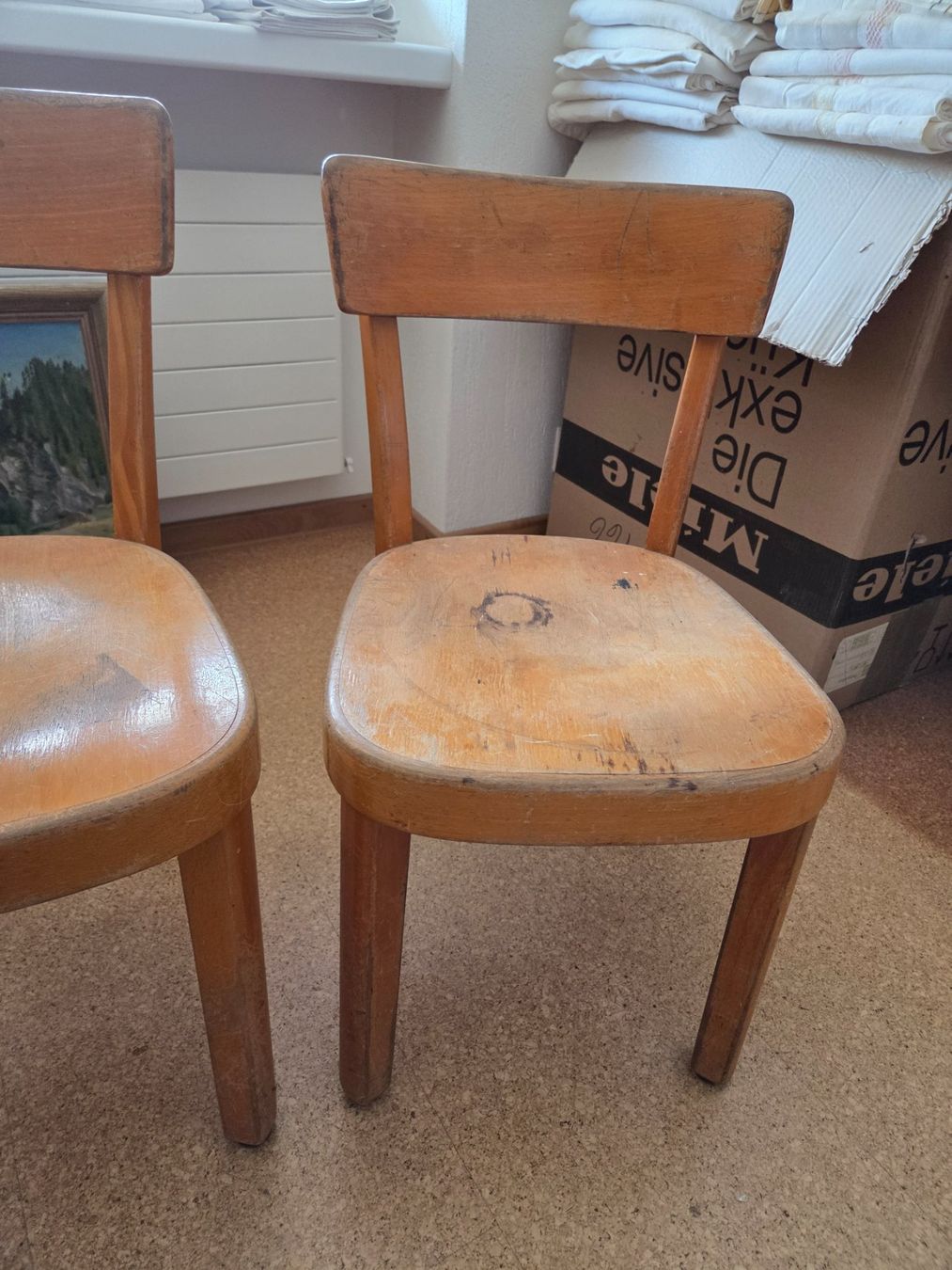 Horgen Glarus Sedie: 2 Horgen Glarus Kinderstühle – Usato da Rickenbach Sulz venduto da Kodachrom 9