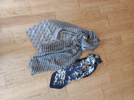 Max Mara Safari exklusiv Seide Schal und Foulard