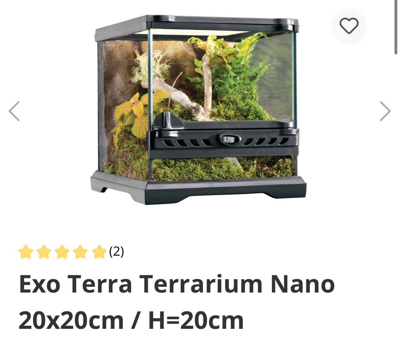 Terrario: Terrarium Glasbehälter gebraucht – Usato da Horgen venduto da bok_6ttc 1