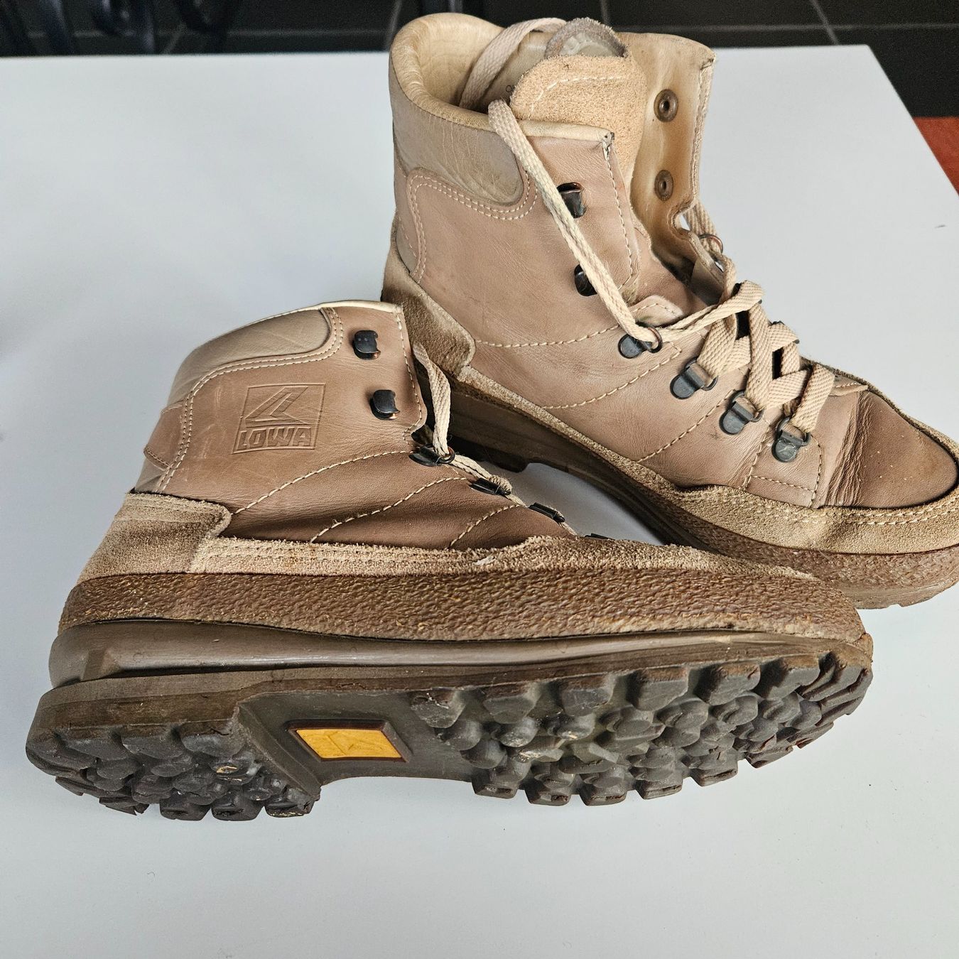 Lowa Scarpe da uomo: LOWA Wanderschuhe, Grösse 6 1/2 – Usato da Uster venduto da Sonnenblume212