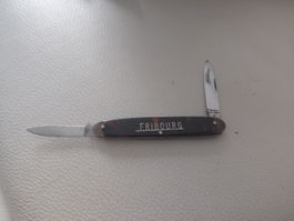 Taschenmesser Fribourg, Vintage Klappmesser, Rostfrei!