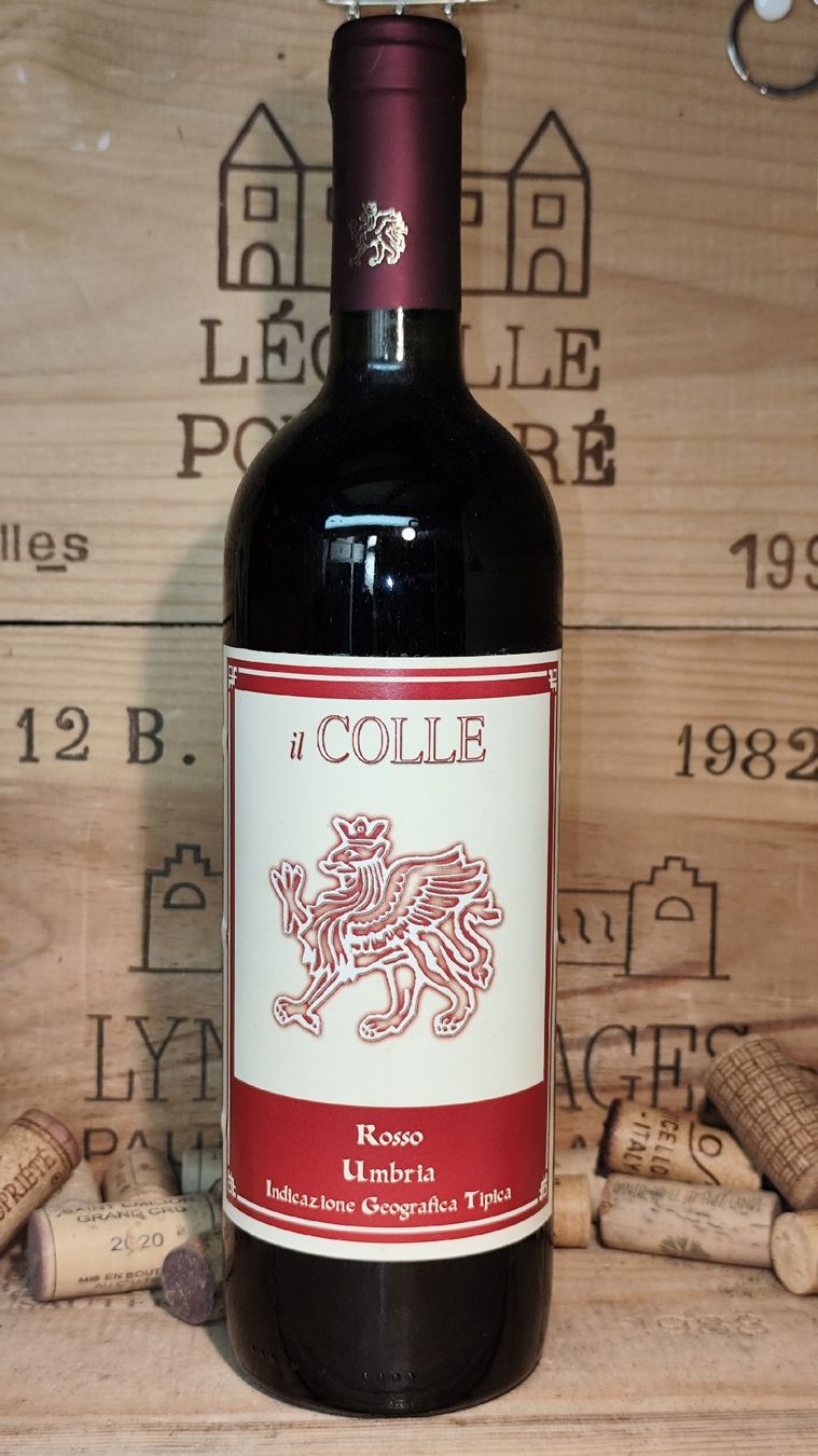 Vino: 6 Flaschen Rotwein "Il Colle" 2005 Umbrien – Nuovo e nell'imballaggio originale da Büsserach venduto da Vintage-vins 6