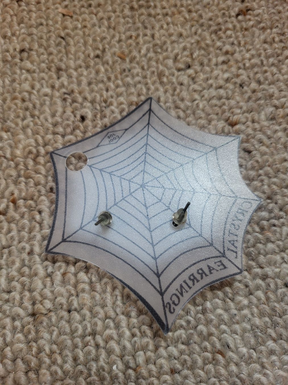 Ohrringe & -stecker: Spider Earrings Black Crystal Web New Condition – Neu und originalverpackt aus Zweisimmen von Adorable 1