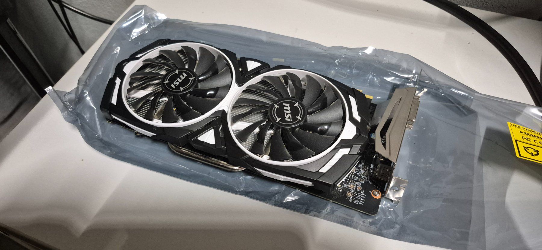 MSI Schede grafiche: MSI GeForce GTX 1060 ARMOR 6G OCV1 – Usato da Thierachern venduto da rolfdavid