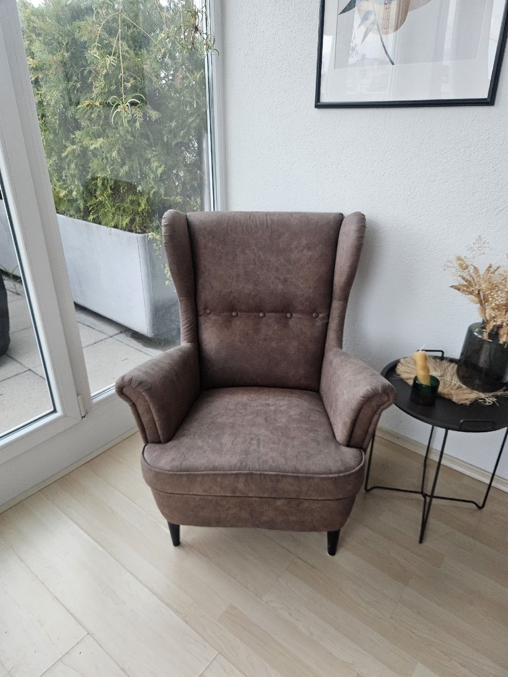 Ikea Sessel: Sessel braun STRANDMON – Gebraucht aus Zürich von dom_7d9b 1