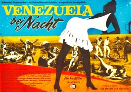 VENEZUELA BEI NACHT TROPEN FILM 1962 - Original Plakat