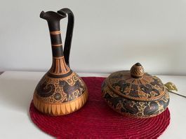 Alt Griechische Corinthian Cup 600-625 B.C. Museum Kopie