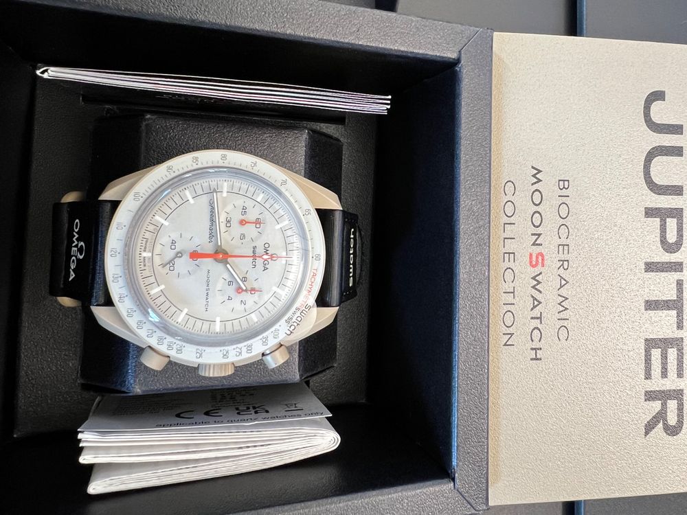 Swatch Orologi: MoonSwatch - OMEGA x Swatch Mission to Jupiter – Nuovo e nell'imballaggio originale da Altendorf venduto da wqv_97 1