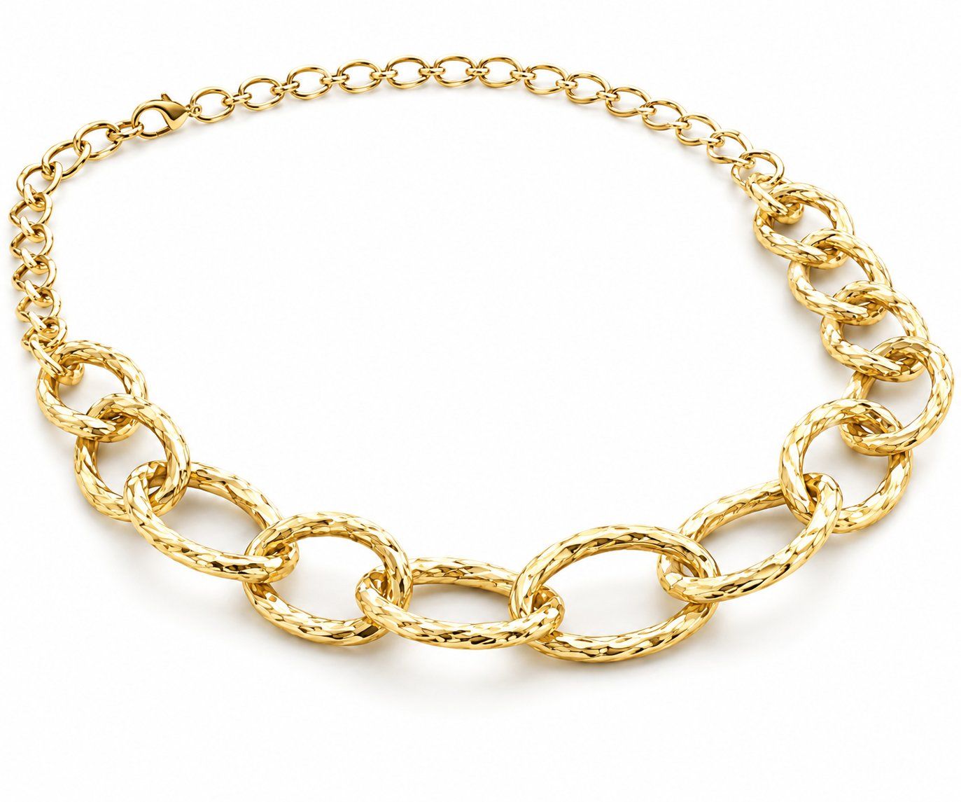 Catenine: Goldfarbene Gliederkette 47 cm – Nuovo (secondo la descrizione) da Fully venduto da VaneaSelection 2