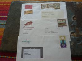 Briefmarken Kuverts, Österreich,