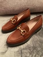 Trendiger Moccasin, weiches Kalbslder, NEU,, Gr 39, baun