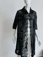 Black Lace Vintage Cardigan Jacket Size M