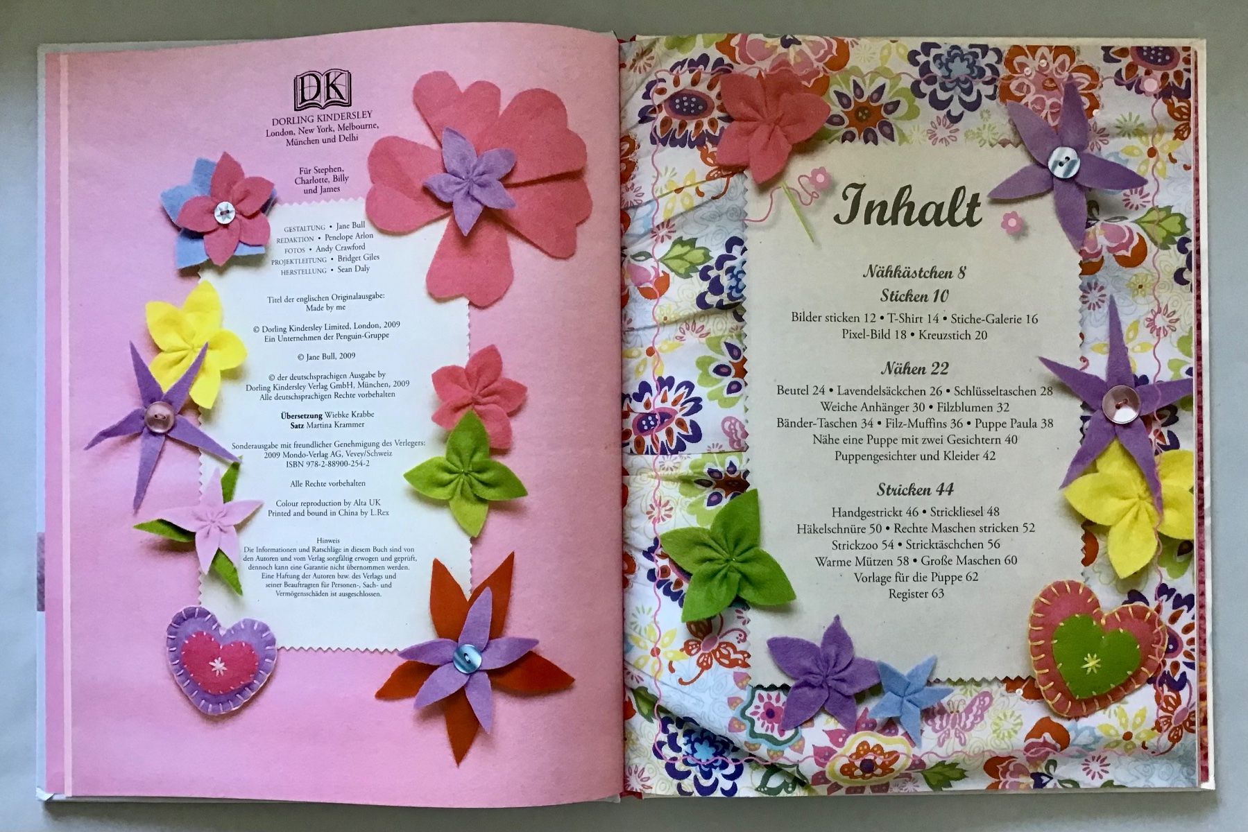 Libri: Nähbuch: Mit Nadel und Faden – Nuovo (secondo la descrizione) da Bubendorf venduto da Alpenheidi 3