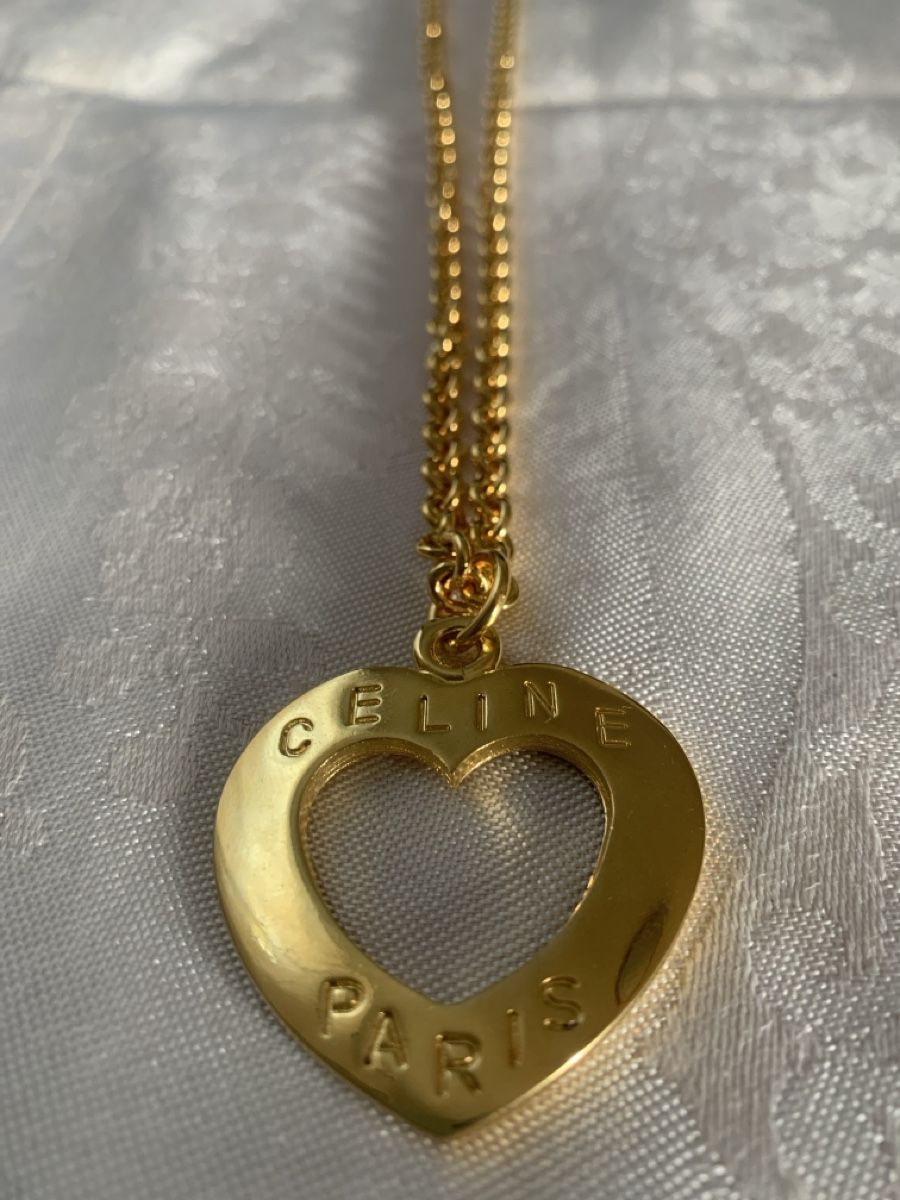 Celine Catenine: Important Celine heart necklace – Usato da Geneve venduto da Fashionpassion6 2