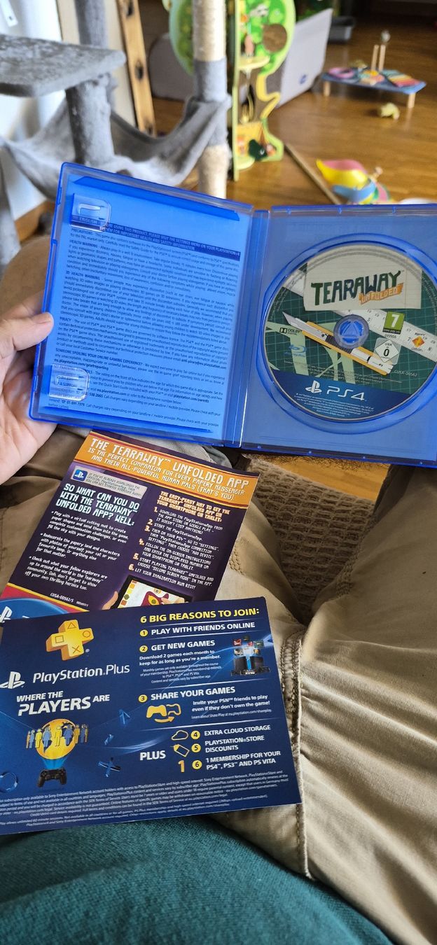 Sony Giochi: Jeu PS4 Tearaway Unfolded complet – Nuovo (secondo la descrizione) da Gland venduto da JeromeR. 2