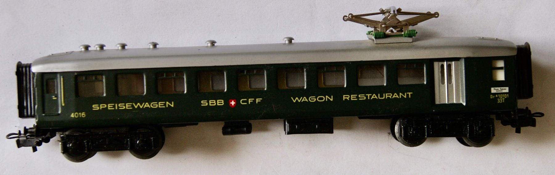 Märklin Modellini di ferrovie: wagon Marklin 4016.5, SBB CFF de 1957 – Usato da Morrens VD venduto da alain50 1