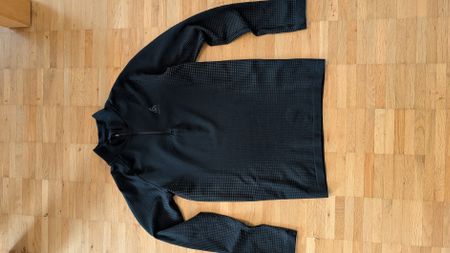 Odlo Funktionsshirt schwarz mit Reissverschluss Grösse M