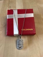 Elegante Silberkette mit funkelndem Anhänger