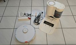 Aspirateur robot Roborock S7 avec station de vidange