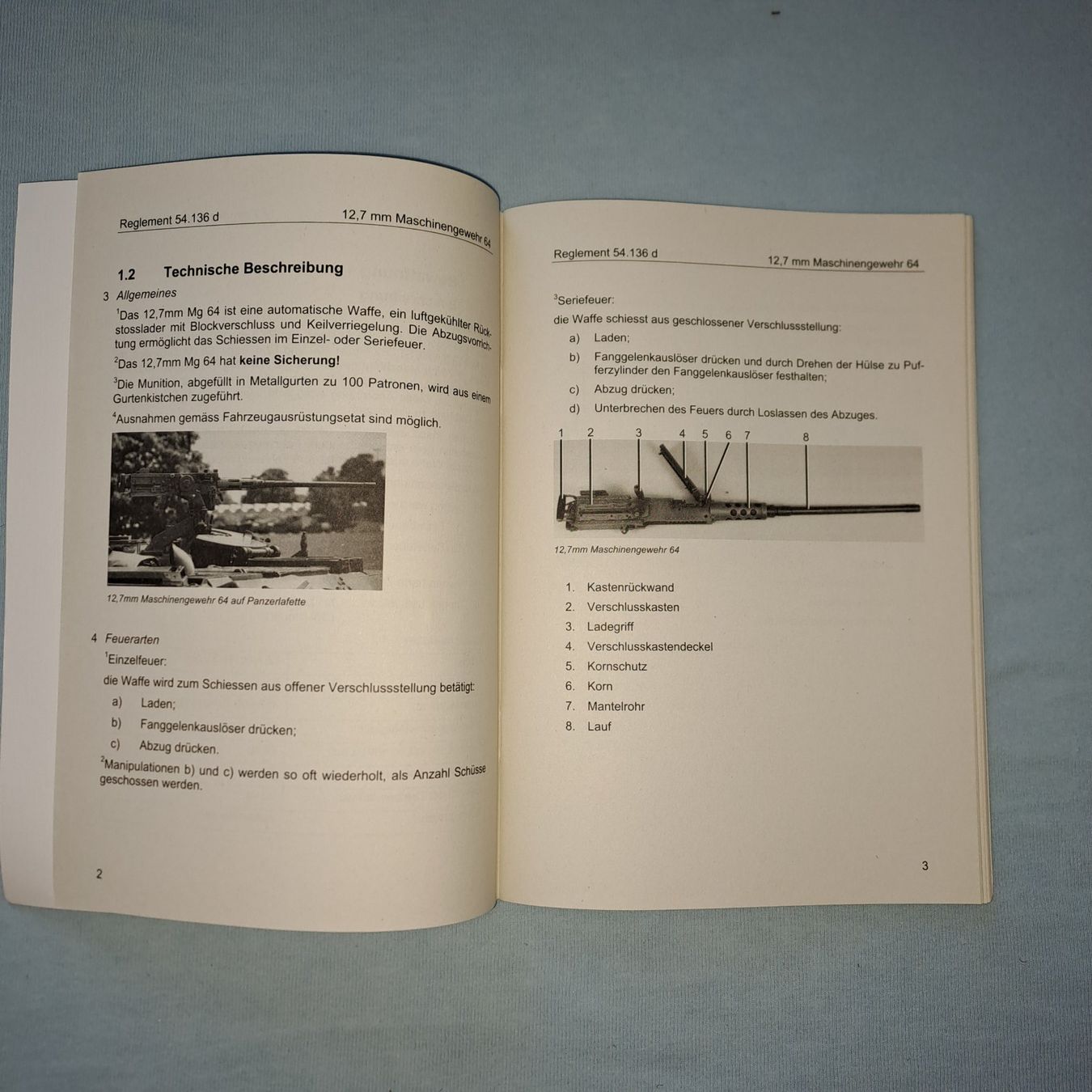 Libri: 12,7mm Maschinengewehr 64 – Usato da Gipf-Oberfrick venduto da Mig_29 2
