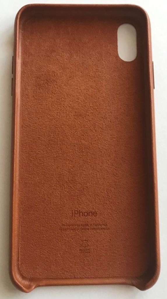 Apple Cover & Protezioni schermo: Apple - iPhone Xs Max Echtleder Hülle Sattelbraun – Nuovo (secondo la descrizione) da Bassersdorf venduto da maga1g 2