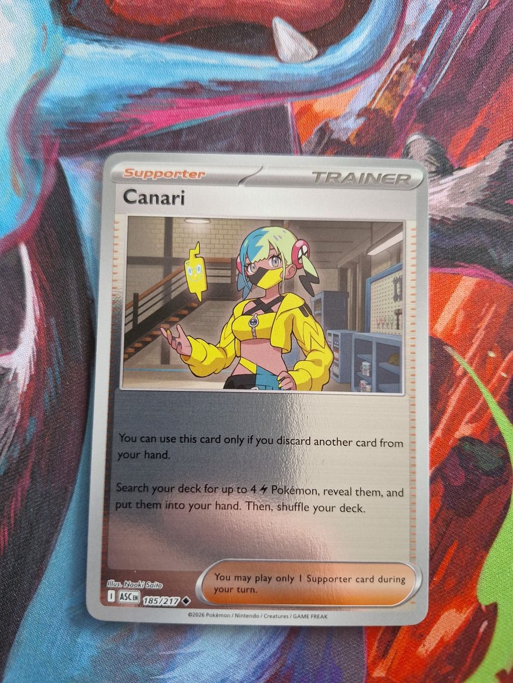 Pokémon Carte collezionabili: Canari - Reverse Holo - Pokemon Ascended Heroes – Usato da Altstätten SG venduto da GGsGameshop