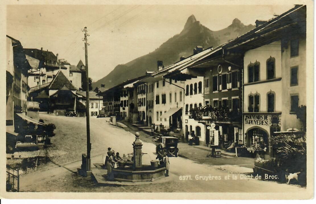 Cartoline postali: Gruyères – Usato da Hochdorf venduto da Ziegel-16