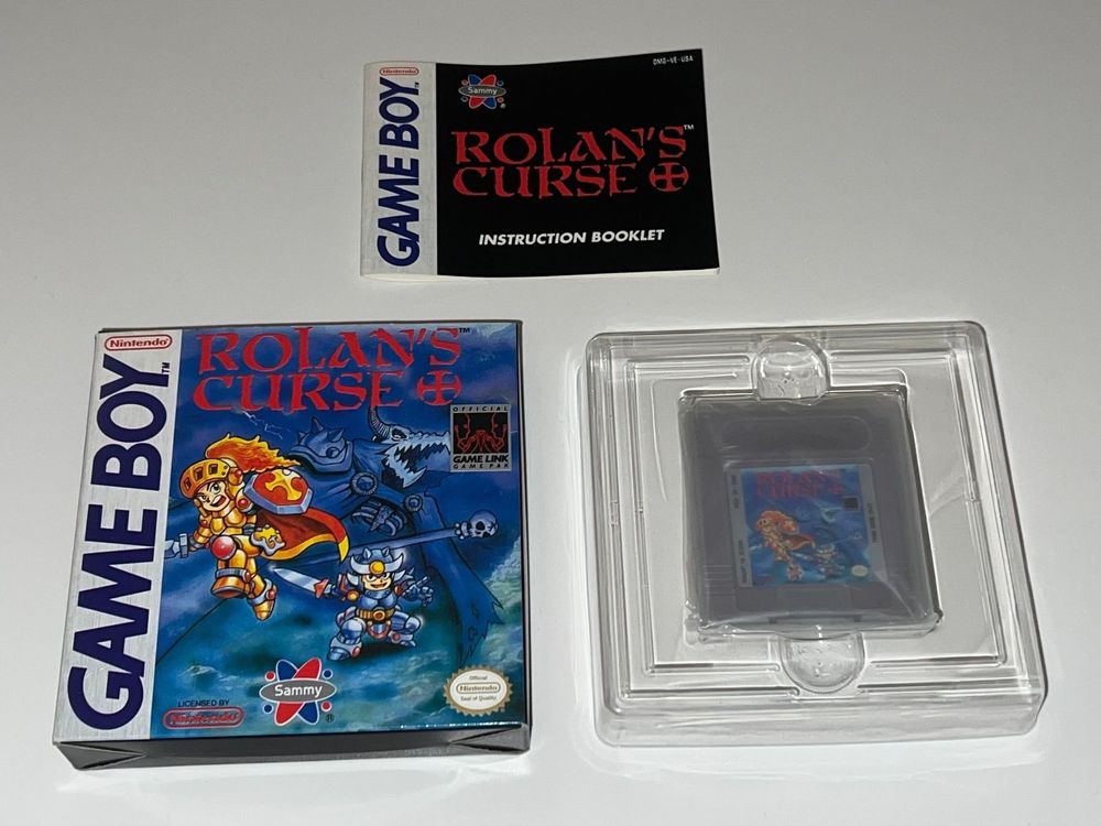 Nintendo Gameboy Game Boy Ritter Spiel Rolan`s Curse (Gebraucht) in Siebnen für CHF 88 - mit