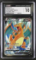 Charizard V #153 Pokemon Brilliant Stars - CGC 10 GEM MINT