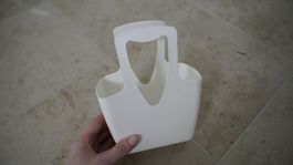 Kosmetik Aufbewahrung Behälter Box Dose weiss