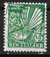Neuseeland 1935: Fächerschwanz (Vogel)
