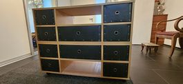 HiFi TV Elektronik Möbel Sideboard Holz