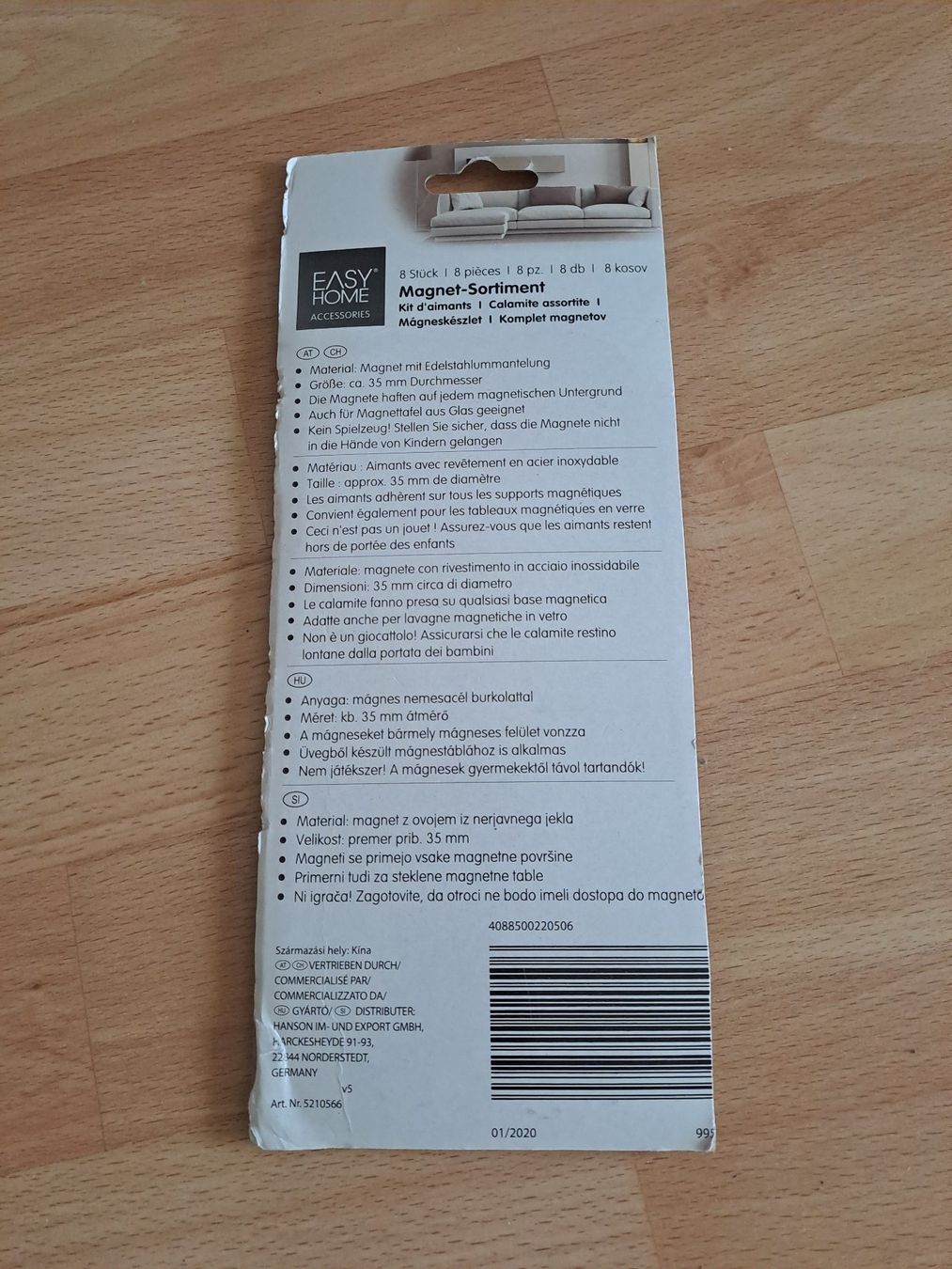 Magnets: 8 Magnete, silber – Neuf avec emballage d'origine à Hombrechtikon par Rada039 1