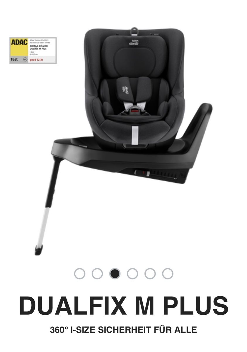 Britax Römer Seggiolini per auto: Britax Römer Dualfix M Plus Kindersitz  – Usato da Zürich venduto da KrisZH 3