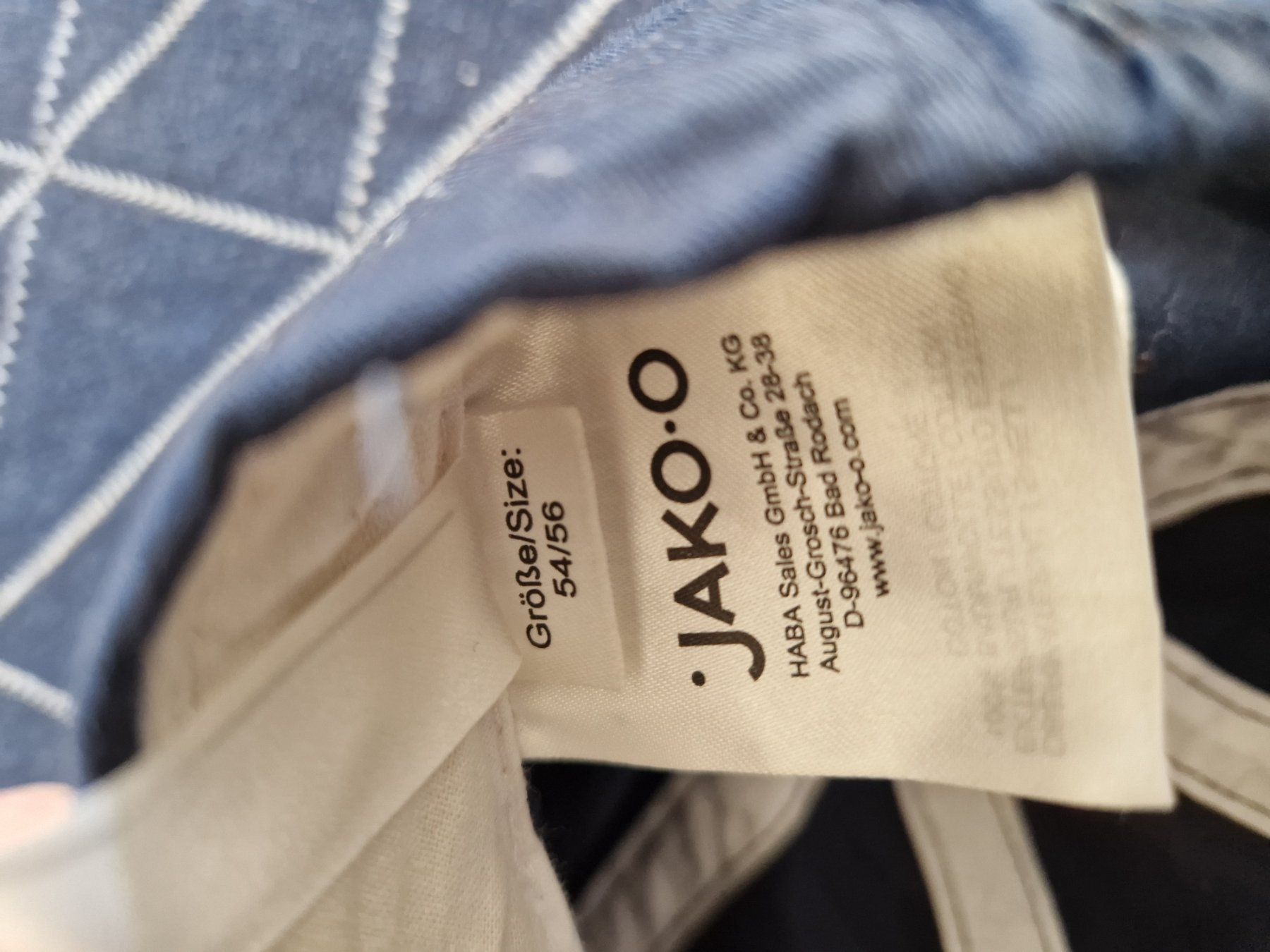Jako-O Altro abbigliamento per bambino: Jakoo Dächlimütze Kappe dunkelblau – Usato da MUEHLAU venduto da ibo_5c7d 1