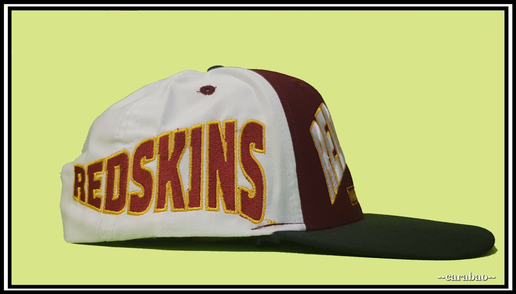 Hüte, Mützen & Caps: Vintage Snapback Cap - Washington Redskins / Nr. C-2955 – Neu (gemäss Beschreibung) aus Winterthur von -carabao- 4