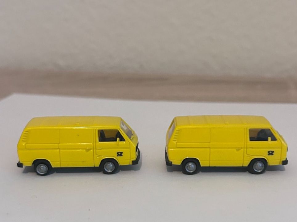 Wiking Voitures modèles: Herpa VW Bus Deutsche Post 2 Stück – D'occasion à Goldach par Manyro55 1