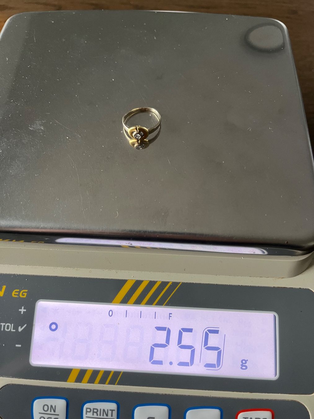 Anelli: Goldring 750 mit Brillant – Usato da Ossingen venduto da Silver-collector 3