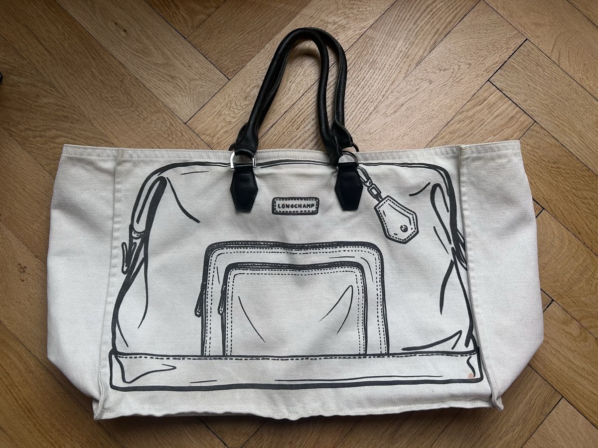 Taschen für Damen: Sac rare en toile Lomgchamp – Gebraucht aus Genève von Sarahchge