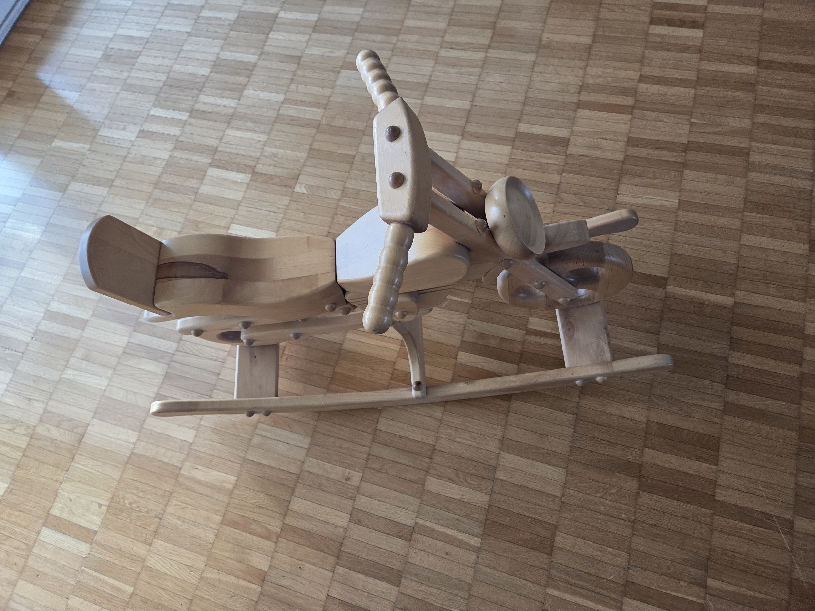 Altre altalene da giardino: Schaukel Motorrad aus Holz – Nuovo (secondo la descrizione) da Bassersdorf venduto da JoRoAx 4