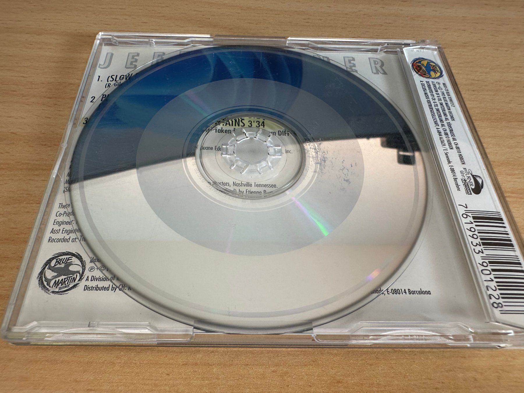 CD: Jeff Turner - (Slow Dance) Last Chance - Maxi CD – Usato da Rikon im Tösstal venduto da Alpenmutz 1
