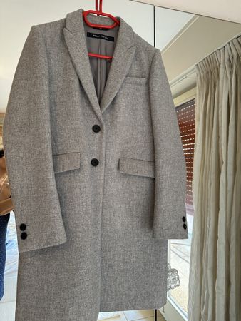 Manteau Marc O'Polo gris laine femme taille 36 neuf