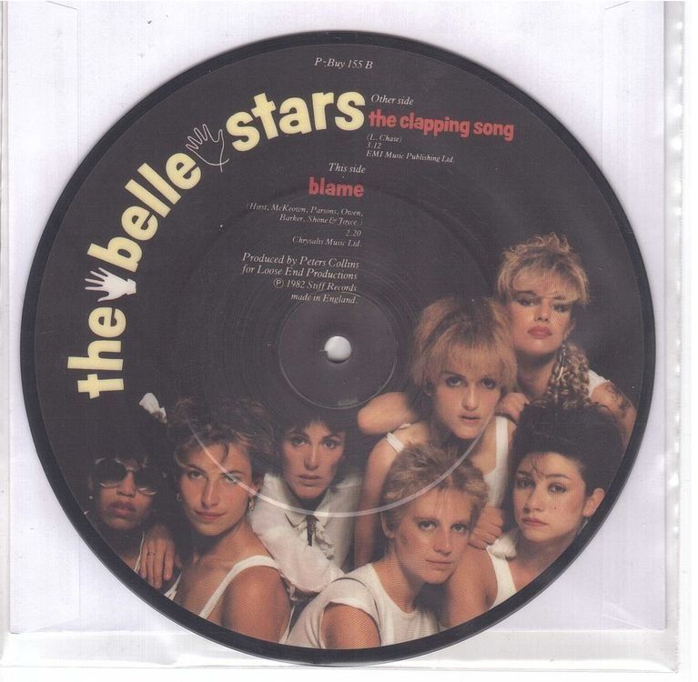 Dischi in vinile: The Belle Star --  Blame   Single7    Bildsingle – Usato da Oberwil (Dägerlen) venduto da asteng