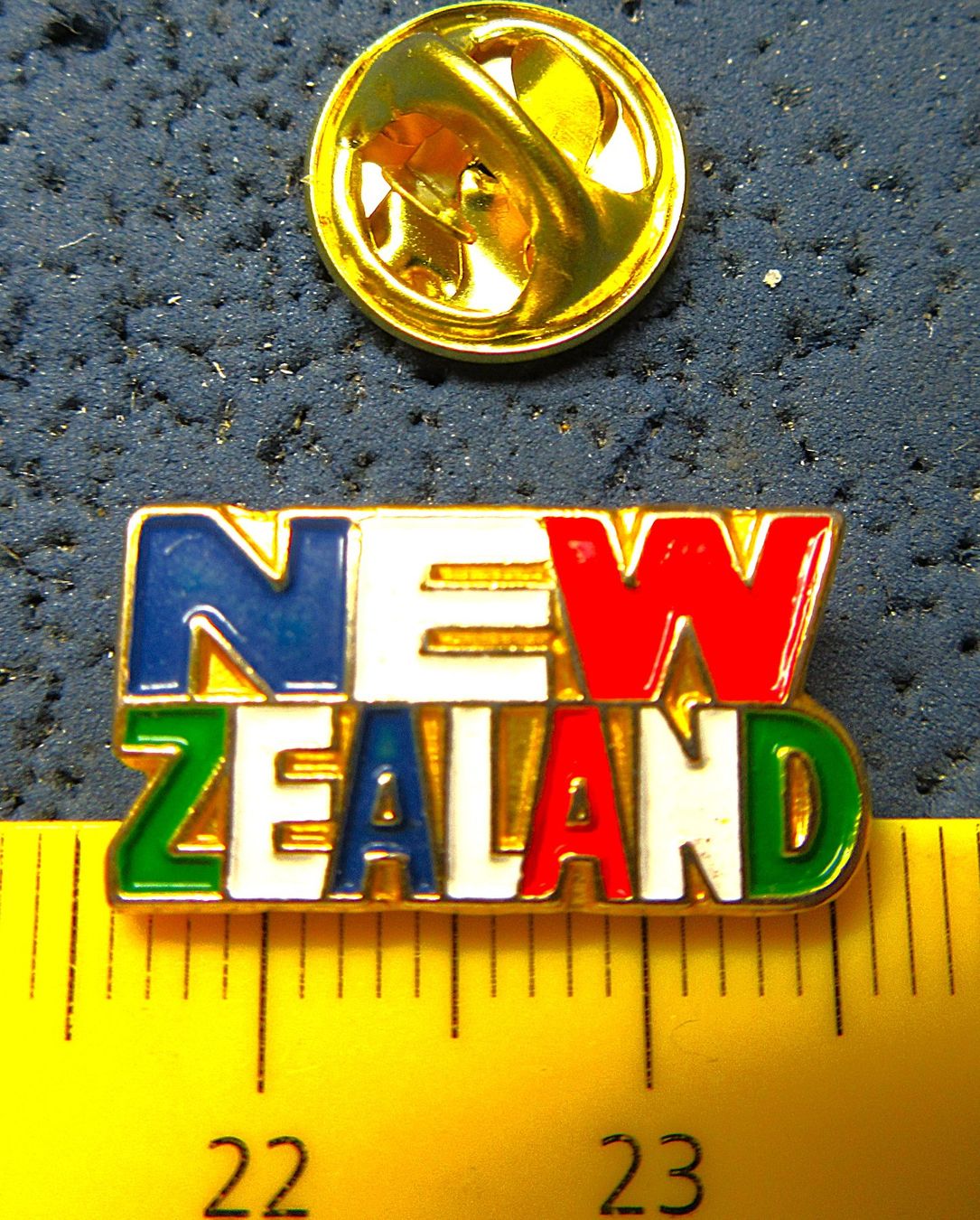 Plaketten & Abzeichen: NEW ZEALAND PIN – Gebraucht aus Ettingen von Hausi4711