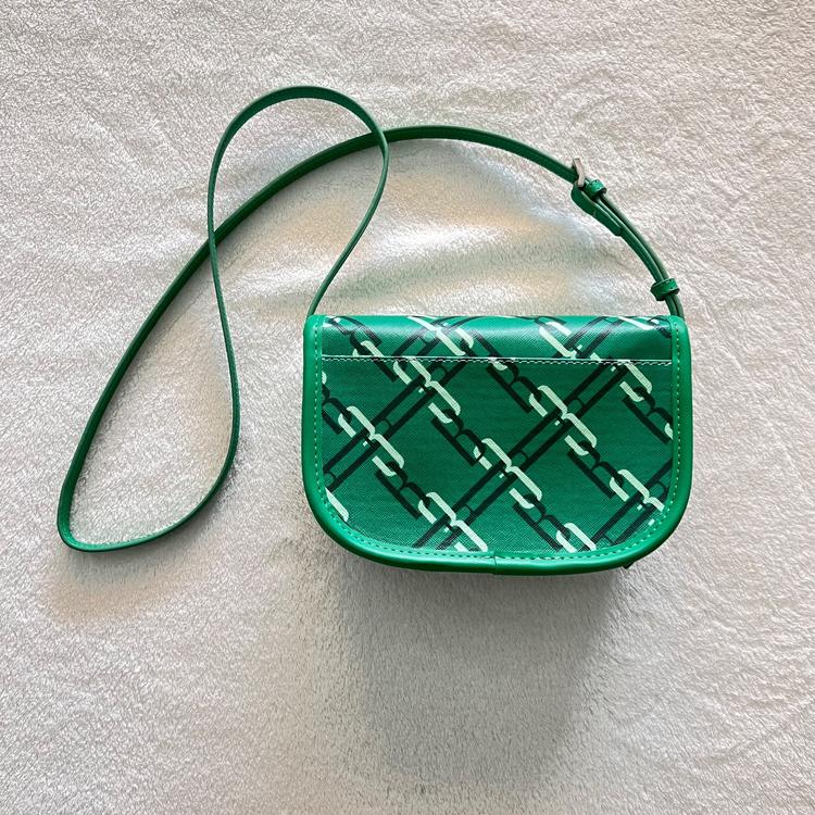 店にて先行発売 THE A3B monogram sholder bag GREEN - バッグ