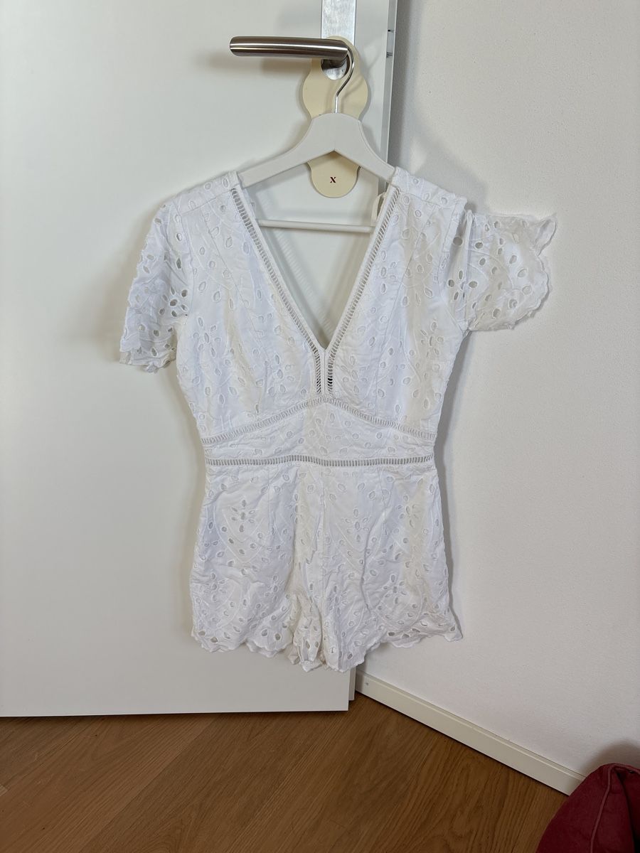 Abercrombie Jumpsuits: White Summer jumpsuit – Neu (gemäss Beschreibung) aus Oberhasli von ani_97f7