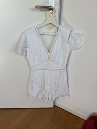 White Summer jumpsuit