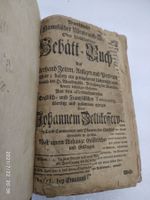 JOHANN ZOLLIKOFER - GEBÄTT-BUCH - BASEL