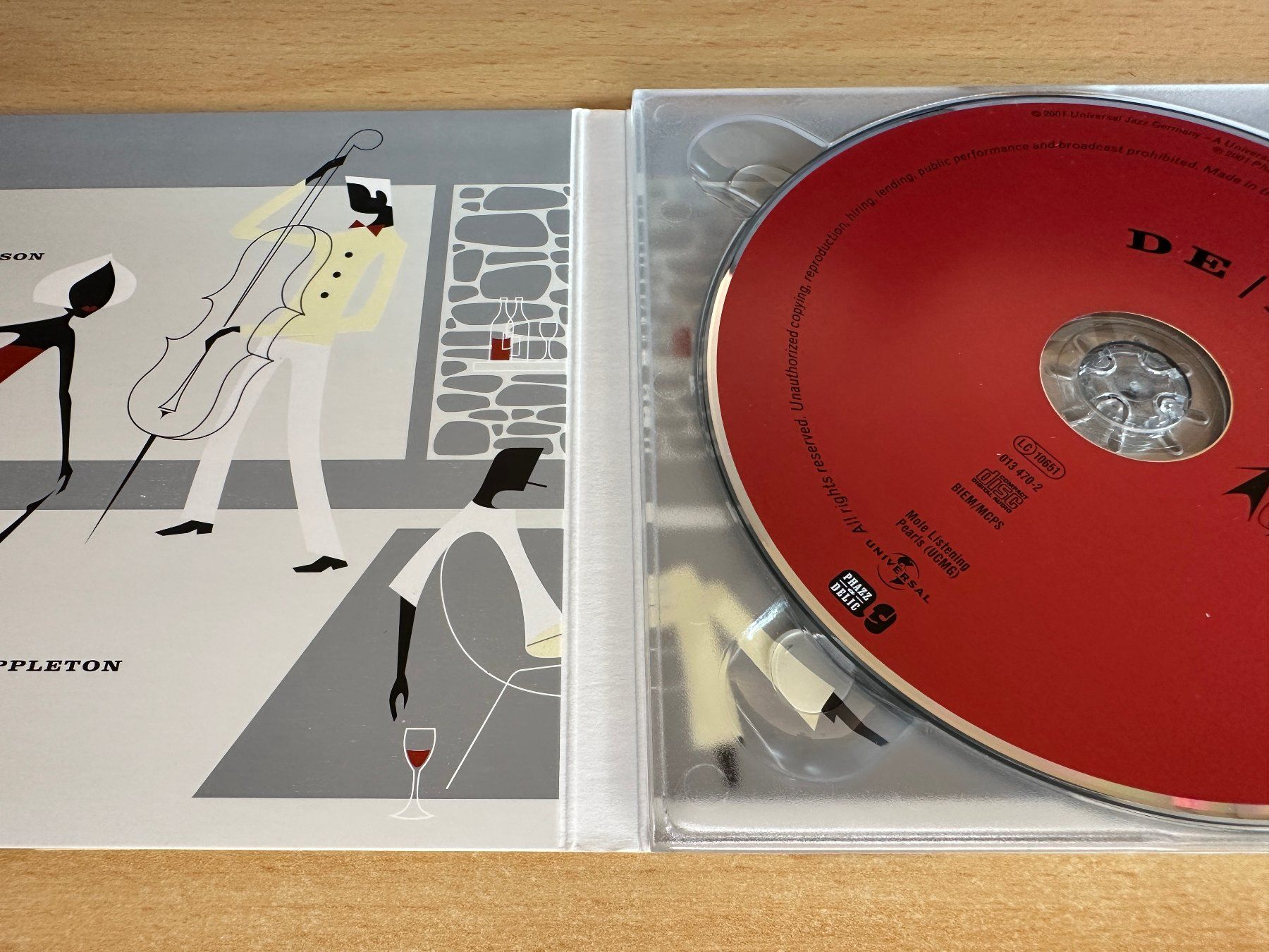 CD: De Phazz – Death By Chocolate – Usato da Rikon im Tösstal venduto da Alpenmutz 2